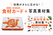 実物大・そのまんま食材カード+食材写真素材集セット